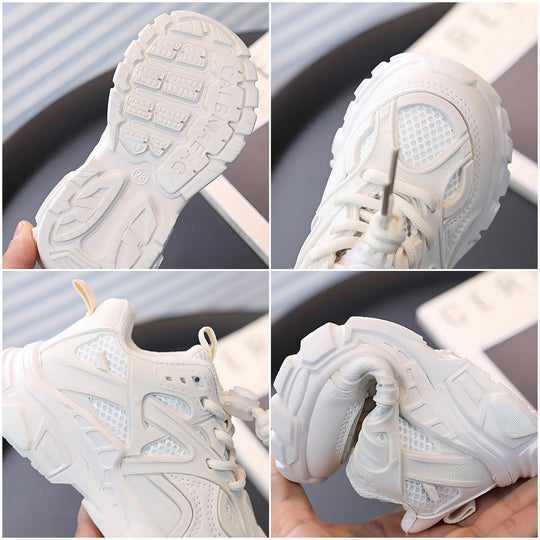 PowerRun Kids Chunky Sneakers – Lightweight Sport Shoes