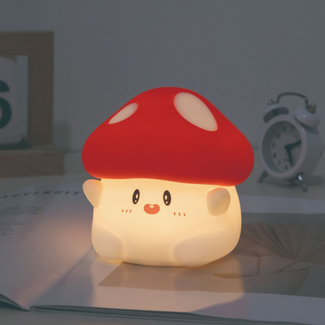 MagicHat Mushroom Night Light – Soft Silicone Lamp for Kids & Toddlers