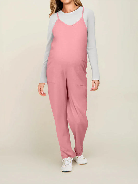 Doleda Maternity Jumpsuit – Comfortable Stretch Pregnancy One-Piece