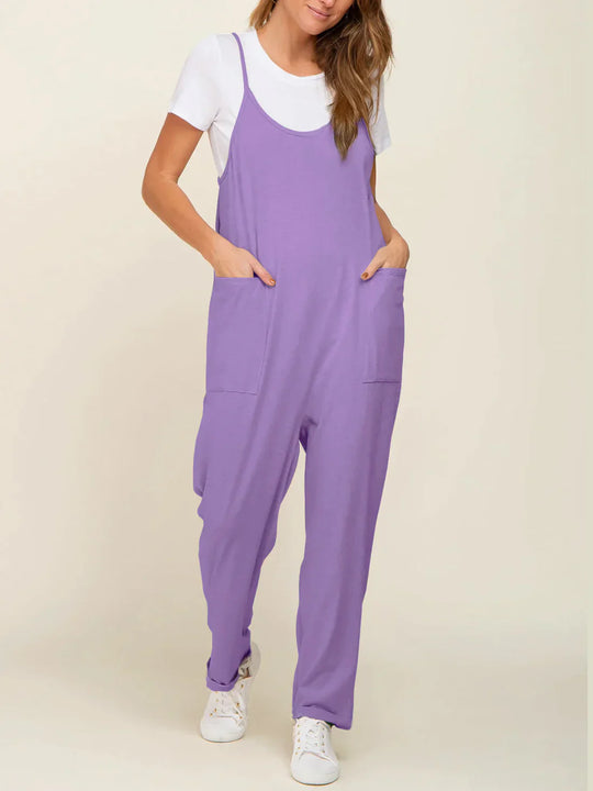 Doleda Maternity Jumpsuit – Comfortable Stretch Pregnancy One-Piece