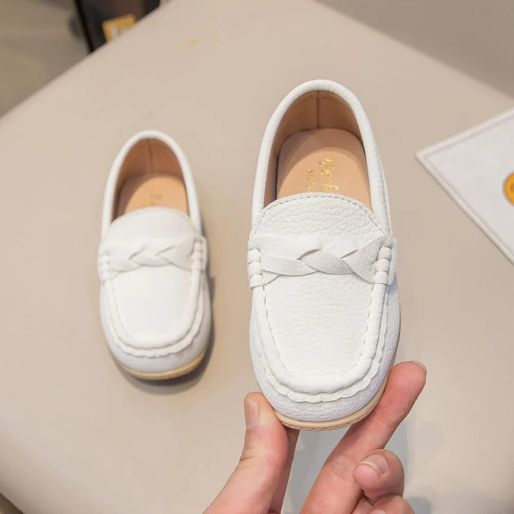 StepLoaf Leather Loafers – Kids Slip-On Dress Shoes & Kids Shoes