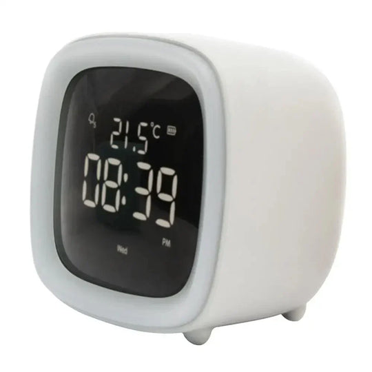 BunnyLight Cartoon LED Alarm Clock Night Light – Kids Bedside Lamp