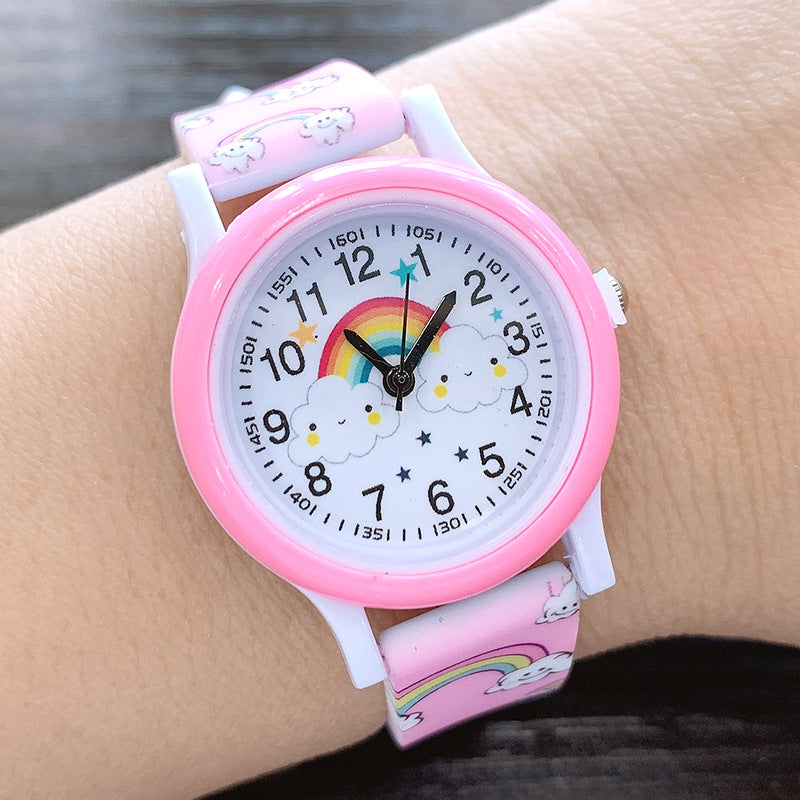 Rainbow Kids Watch – Colourful Fun Analogue Watch for Boys & Girls