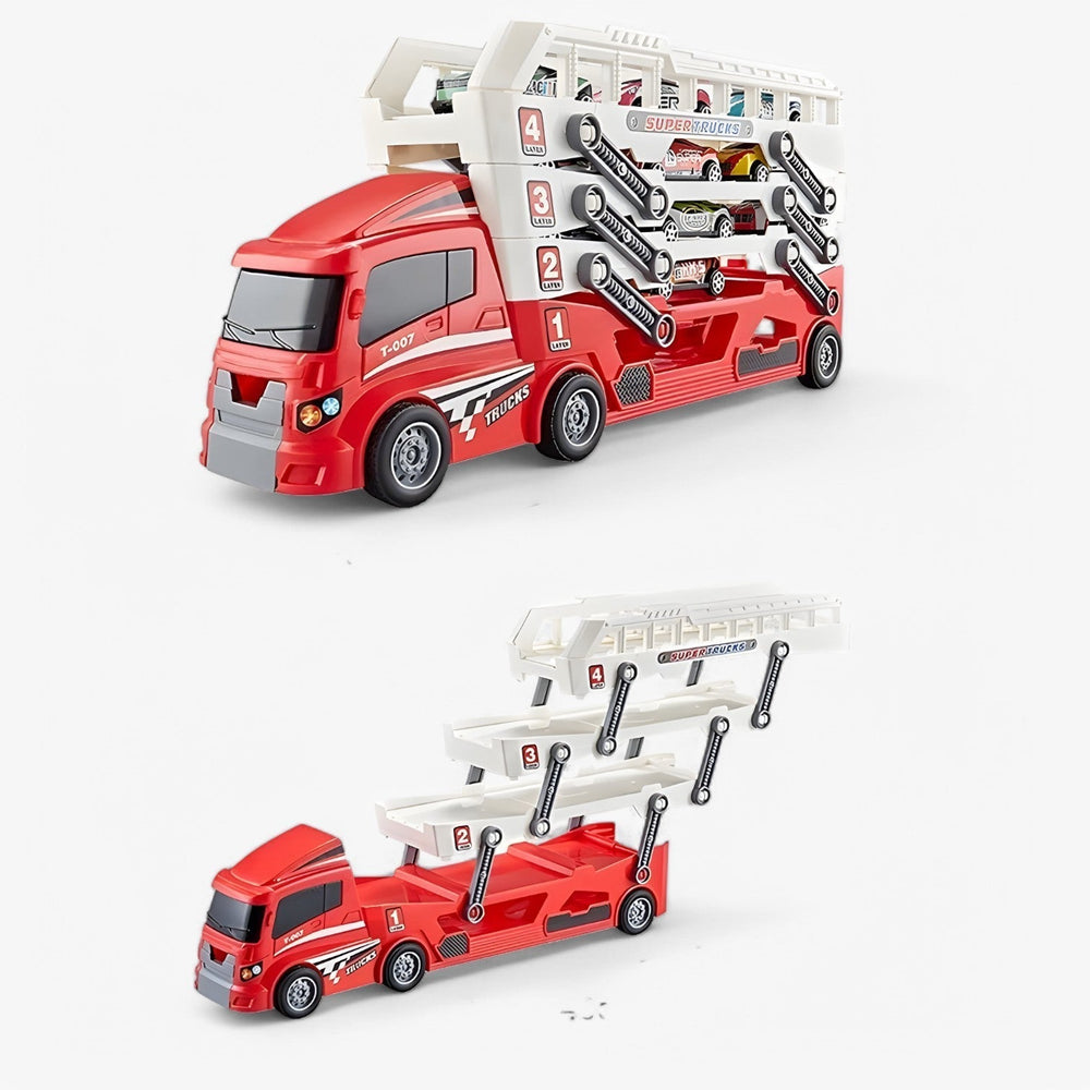 LoadRacer Toy Truck – Car Transporter Toy for Kids & Toddlers