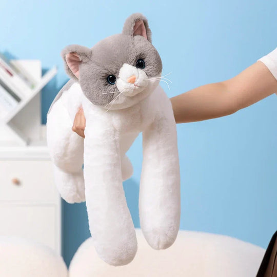 CatCuddle Plush Toy – Weighted Stuffed Cat Pillow for Kids & Toddlers