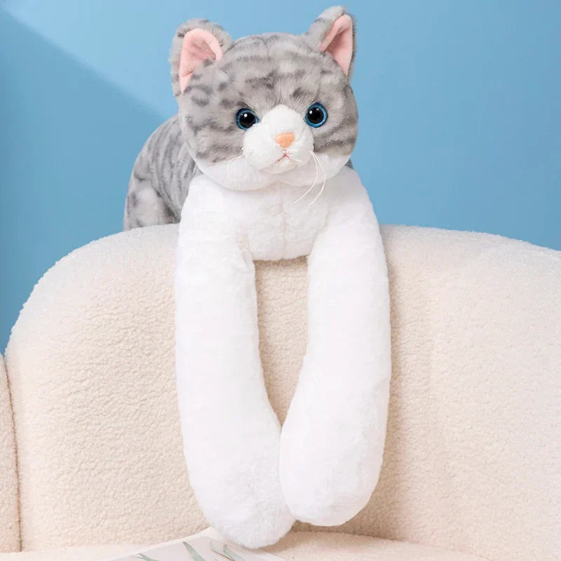 CatCuddle Plush Toy – Weighted Stuffed Cat Pillow for Kids & Toddlers