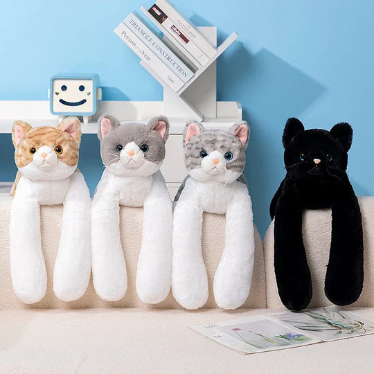 CatCuddle Plush Toy – Weighted Stuffed Cat Pillow for Kids & Toddlers