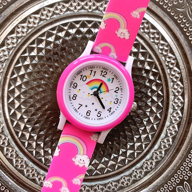 Rainbow Kids Watch – Colourful Fun Analogue Watch for Boys & Girls