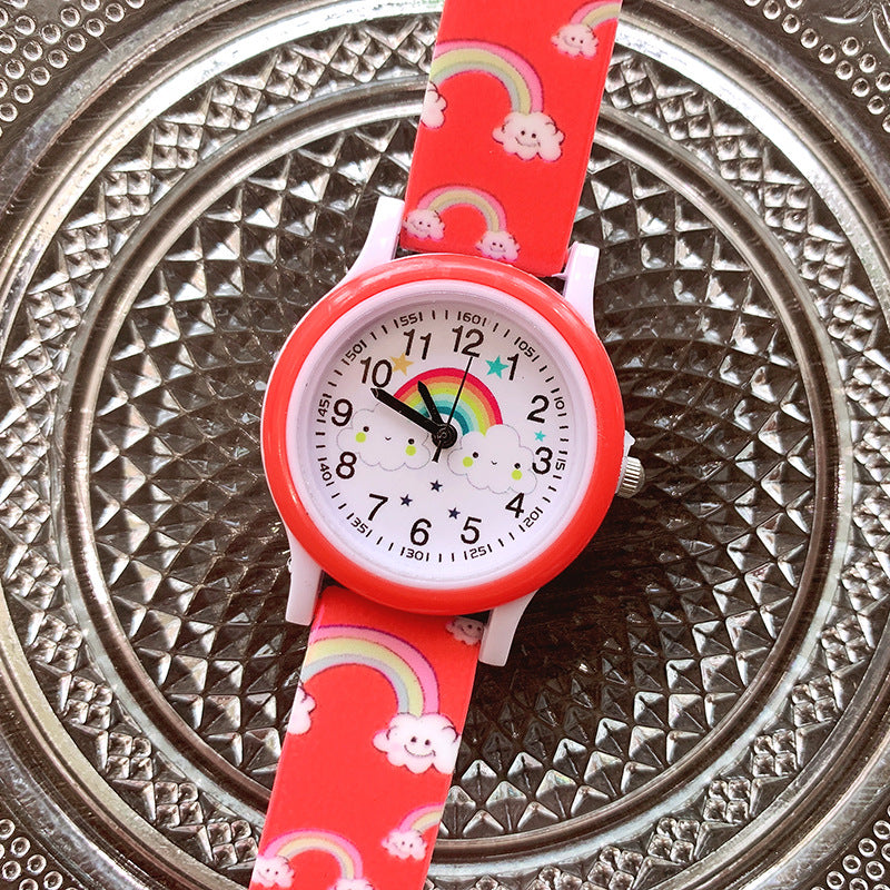 Rainbow Kids Watch – Colourful Fun Analogue Watch for Boys & Girls