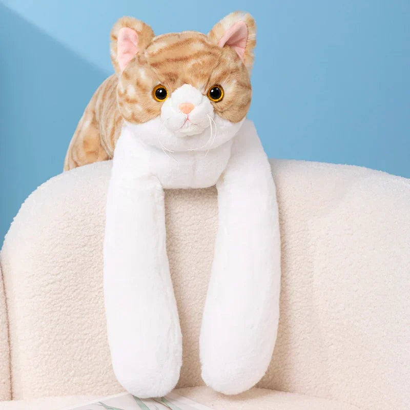 CatCuddle Plush Toy – Weighted Stuffed Cat Pillow for Kids & Toddlers