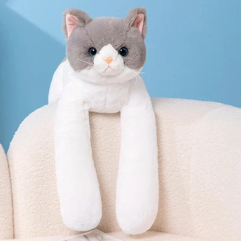 CatCuddle Plush Toy – Weighted Stuffed Cat Pillow for Kids & Toddlers