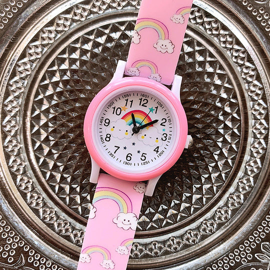 Rainbow Kids Watch – Colourful Fun Analogue Watch for Boys & Girls