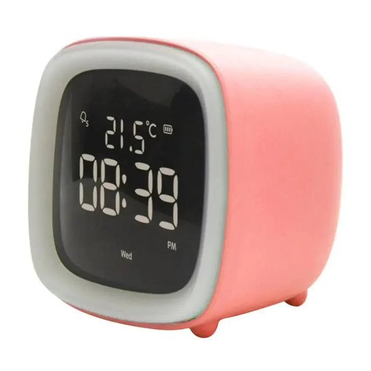 BunnyLight Cartoon LED Alarm Clock Night Light – Kids Bedside Lamp