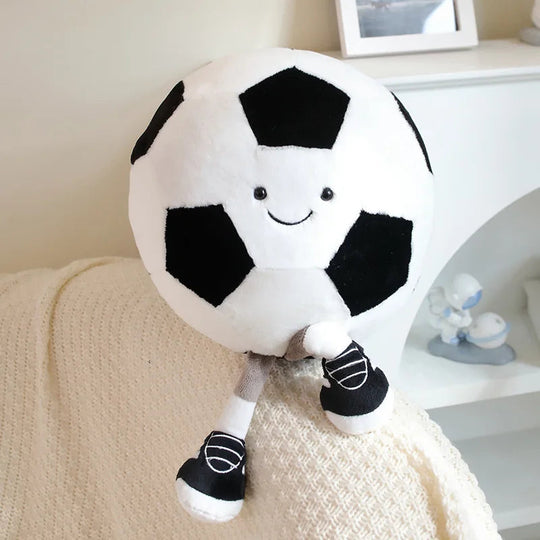 KickBuddy Plush Toy – Soft Stuffed Football for Kids & Toddlers
