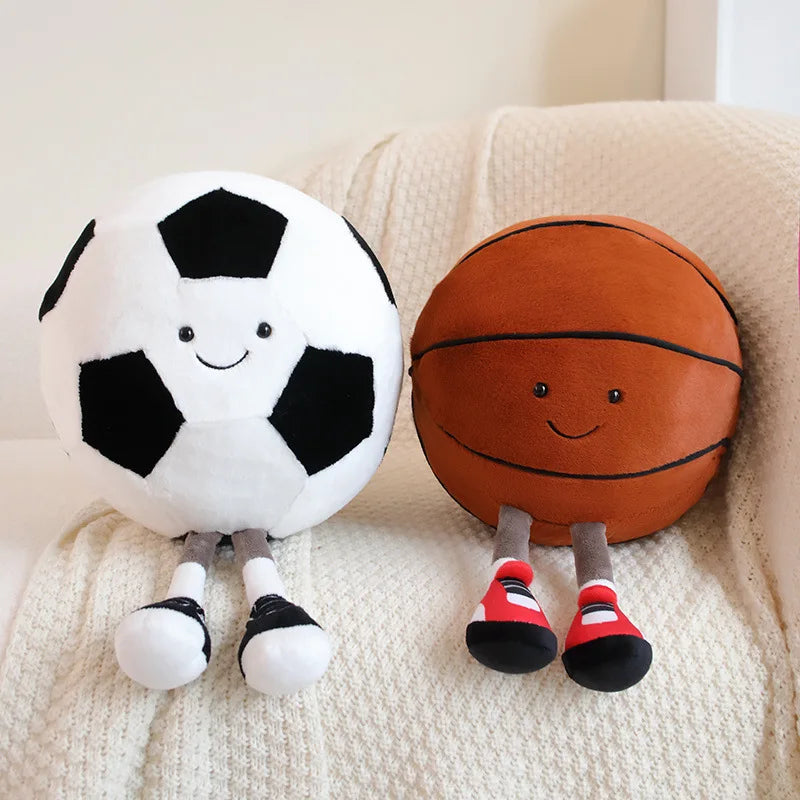 KickBuddy Plush Toy – Soft Stuffed Football for Kids & Toddlers