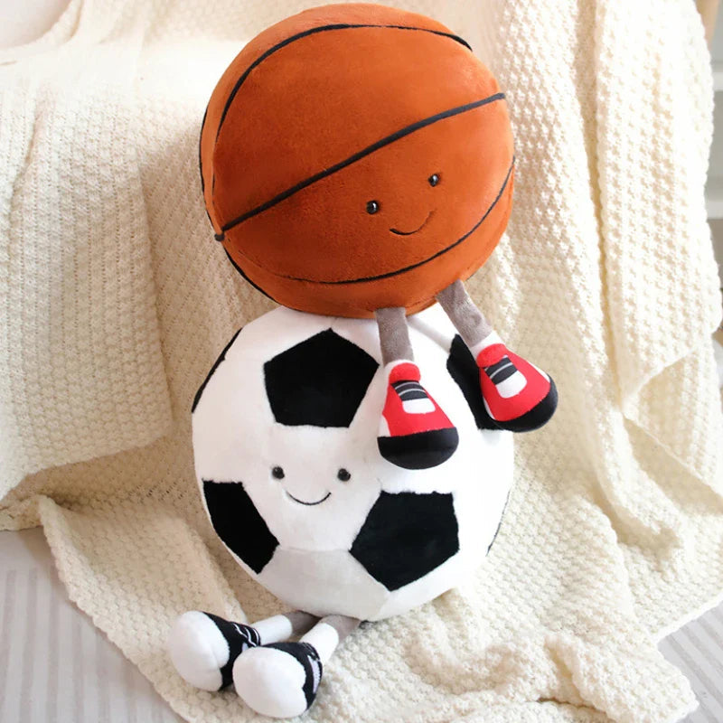 KickBuddy Plush Toy – Soft Stuffed Football for Kids & Toddlers