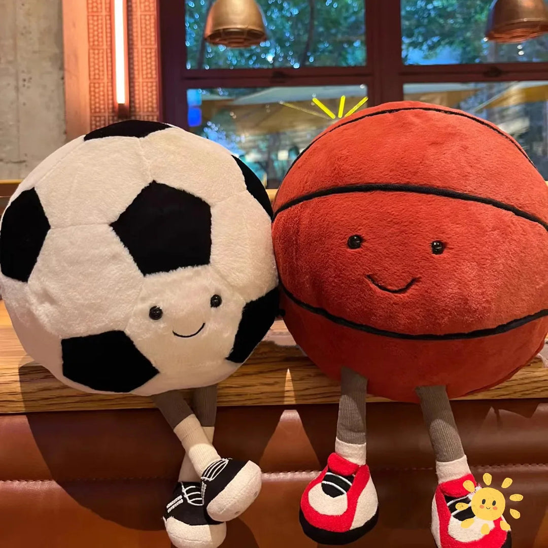 KickBuddy Plush Toy – Soft Stuffed Football for Kids & Toddlers