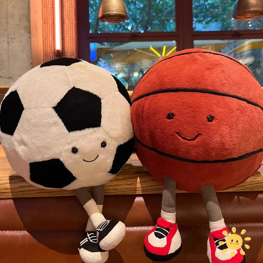 KickBuddy Plush Toy – Soft Stuffed Football for Kids & Toddlers