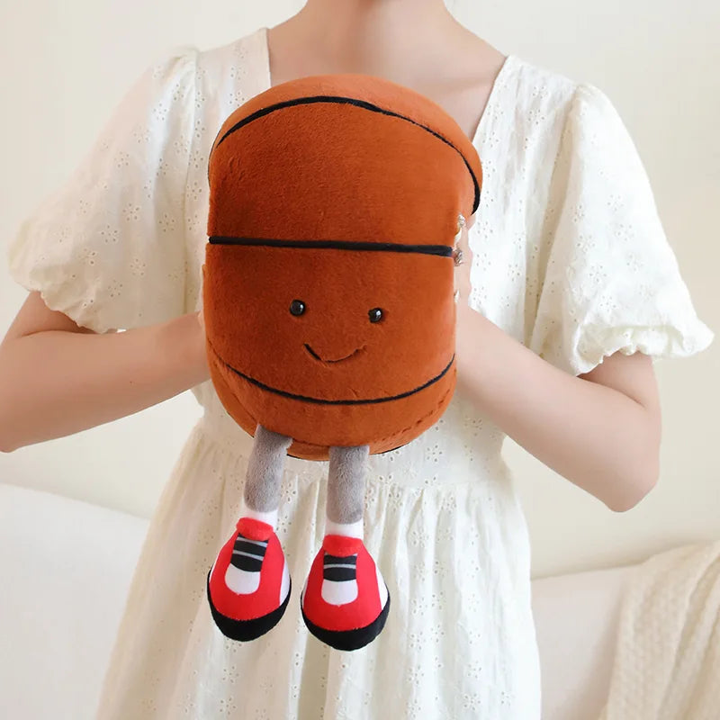 KickBuddy Plush Toy – Soft Stuffed Football for Kids & Toddlers