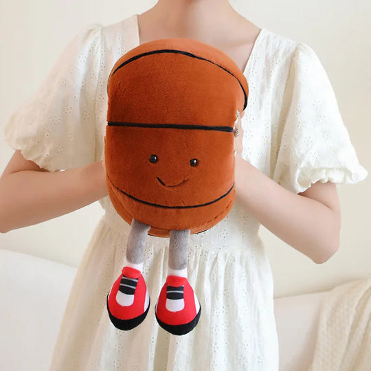 KickBuddy Plush Toy – Soft Stuffed Football for Kids & Toddlers