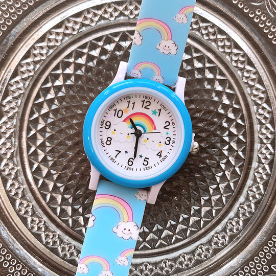 Rainbow Kids Watch – Colourful Fun Analogue Watch for Boys & Girls