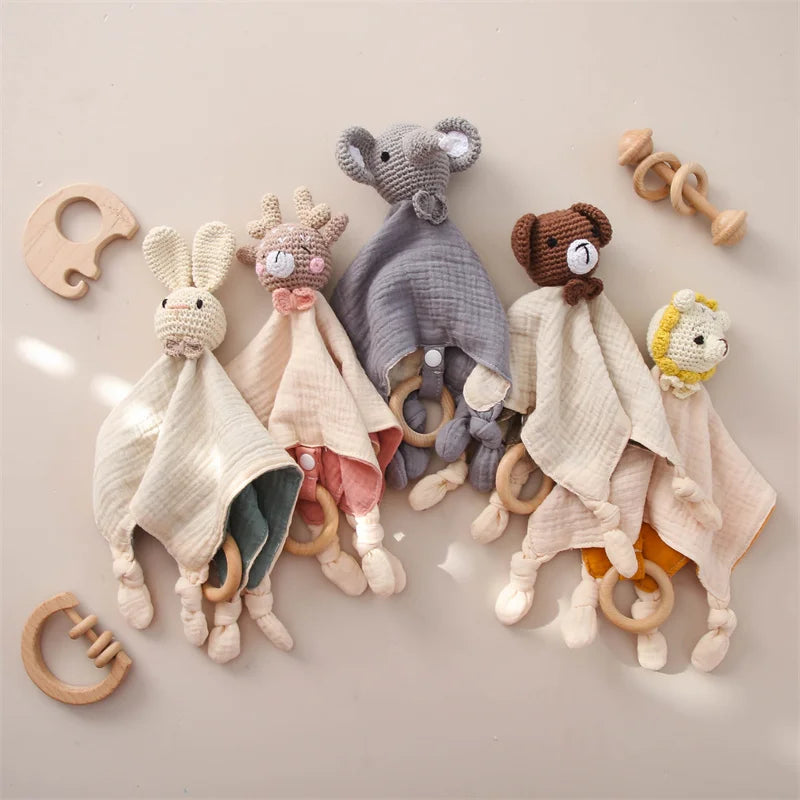 SnuggleBoo – Baby Soft Teether and Rattle Toy