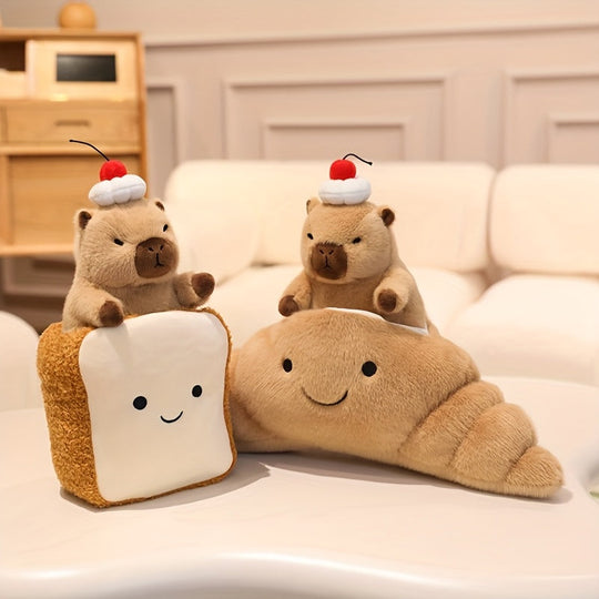 CuteCapybara Plush Toy – Soft Stuffed Capybara for Kids & Toddlers