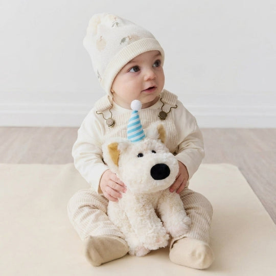 Adam Birthday Doggy Plush Toy – Soft Stuffed Animal for Kids