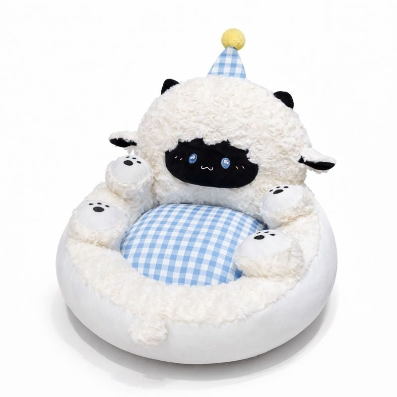 Zuri Sheep Plush Toy – Soft Stuffed Sheep Cushion for Babies & Toddlers