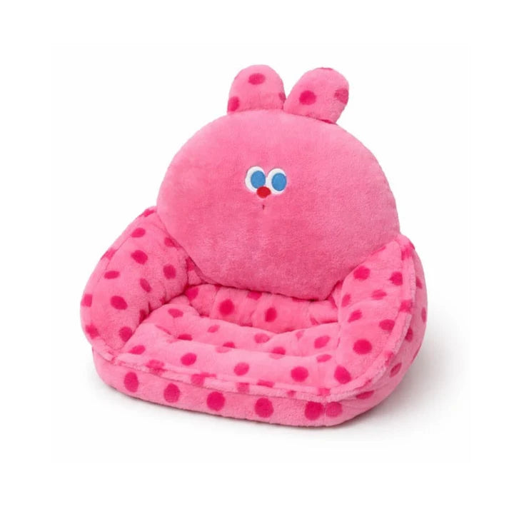 Monica Polka Pet Cushion Plush Toy – Soft Stuffed Animal for Babies & Toddlers