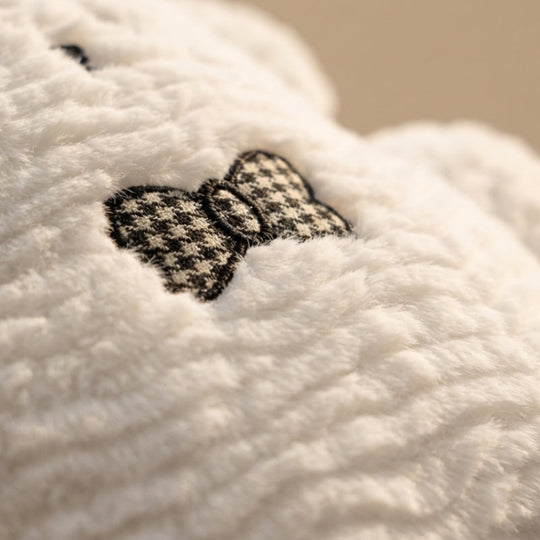 Anya White Curly Dog Plush Toy – Soft Stuffed Animal for Kids