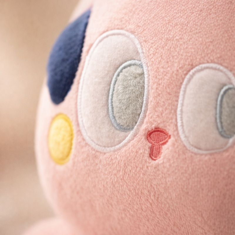 Anyae Shy Pink Bunny Plush Toy – Soft Stuffed Animal for Kids with Blanket