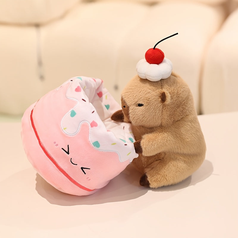 CuteCapybara Plush Toy – Soft Stuffed Capybara for Kids & Toddlers