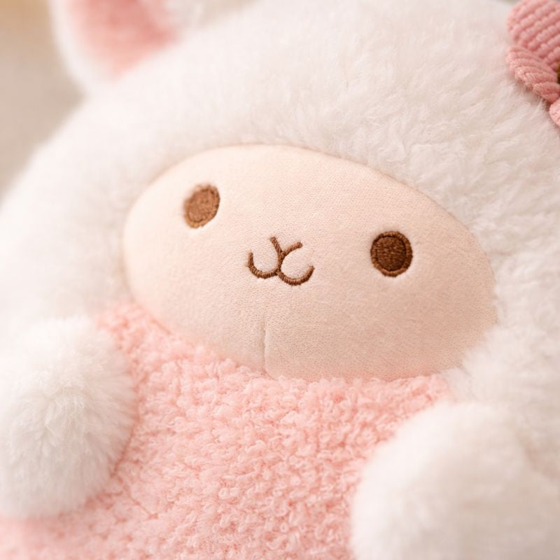 Bojan Smiling Lamb Plush Toy – Soft Stuffed Animal for Kids