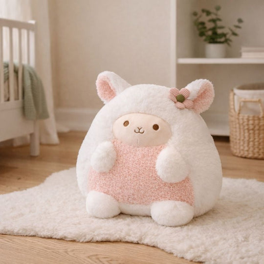 Bojan Smiling Lamb Plush Toy – Soft Stuffed Animal for Kids