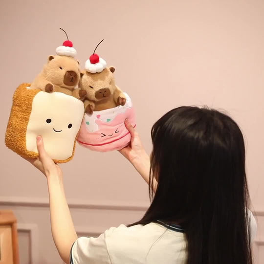 CuteCapybara Plush Toy – Soft Stuffed Capybara for Kids & Toddlers