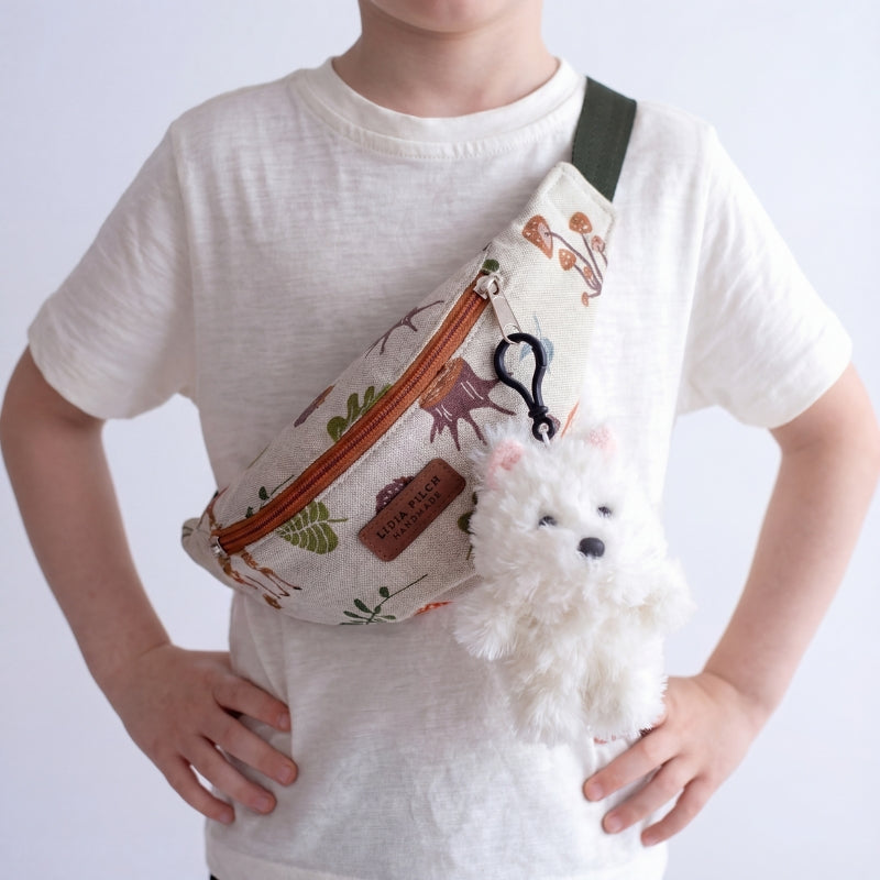 Dagmara Puppy Pendant Plush Toy – Soft Mini Stuffed Animal for Kids