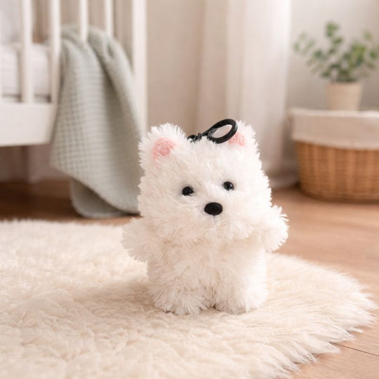 Dagmara Puppy Pendant Plush Toy – Soft Mini Stuffed Animal for Kids