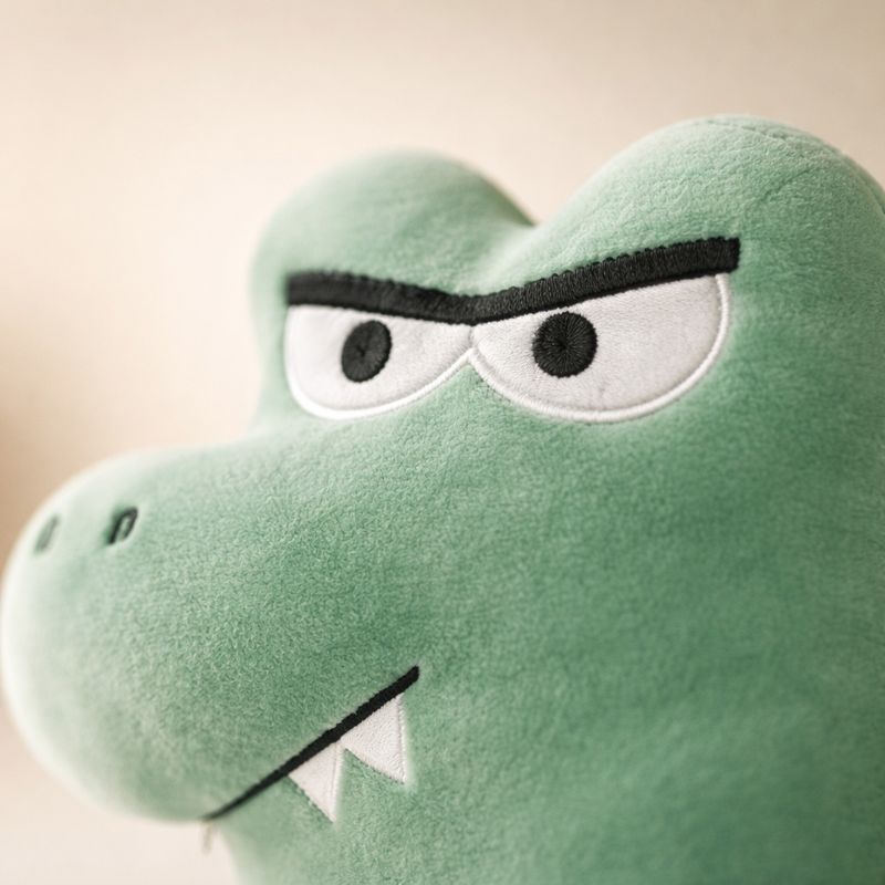 Donatella Crocodile Plushie — Stuffed Animal, Kids Toy