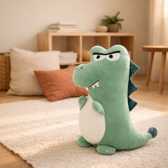 Donatella Crocodile Plushie — Stuffed Animal, Kids Toy