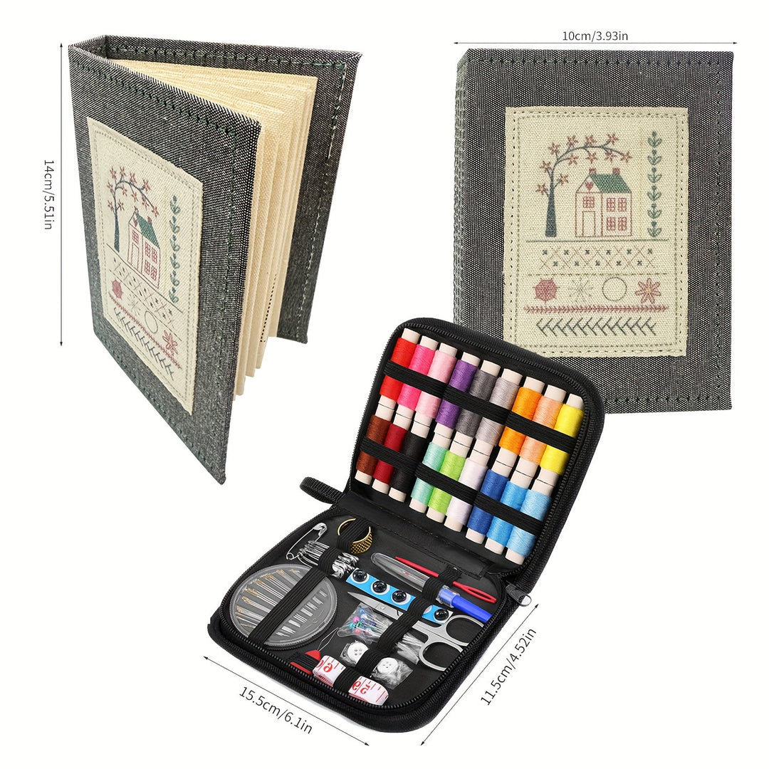 StitchBook Embroidery Kit – DIY Sewing Set for Beginners