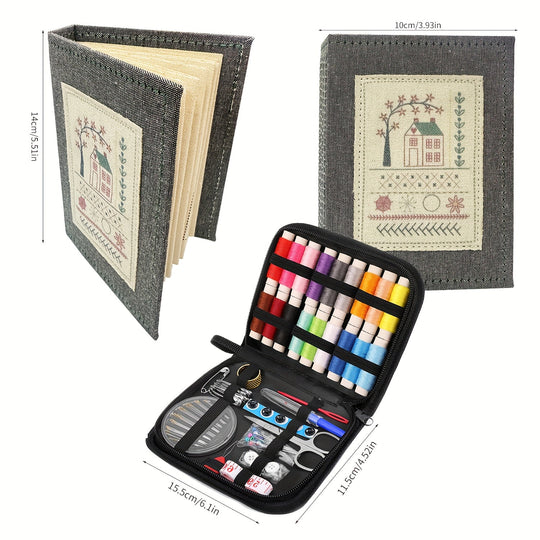 StitchBook Embroidery Kit – DIY Sewing Set for Beginners