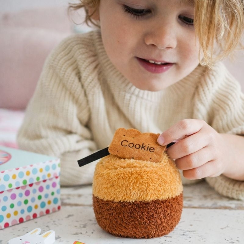 Eleni Sweet Dessert Plush Toy – Soft Stuffed Cookie Toy for Babies & Toddlers