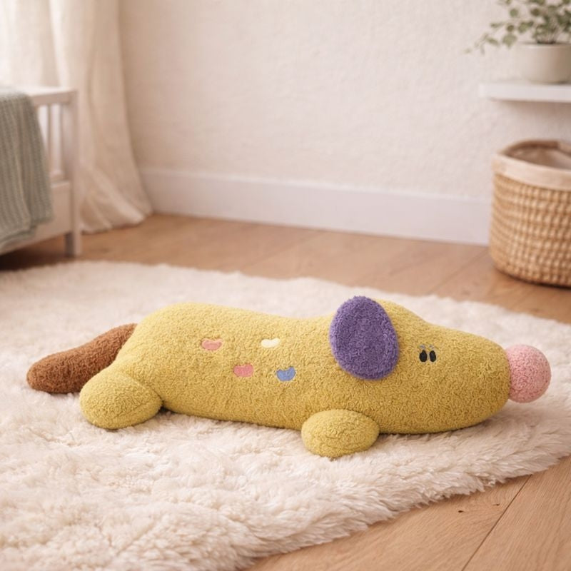 Elioh Jelly Bean Dog Plush Toy – Soft Stuffed Dog for Babies & Toddlers