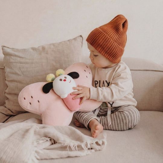 Elva  Butterfly Plush Toy —Baby Soft Toy