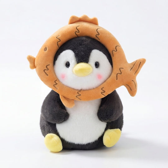 Emilien Fishy Penguin Plush Toy – Soft Stuffed Penguin for Babies & Toddlers