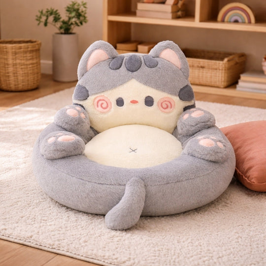 Enya Comfy Cat Plush Toy – Soft Stuffed Animal for Babies & Toddlers