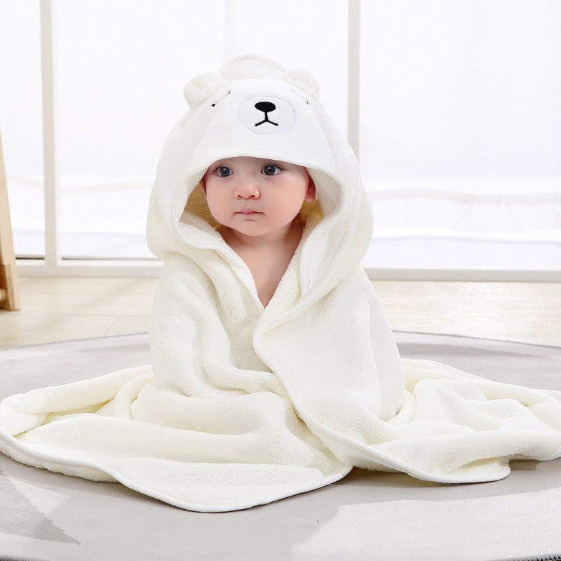 Milo & Moon – Soft Hooded Baby Bath Towel