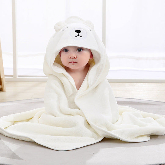 Milo & Moon – Soft Hooded Baby Bath Towel