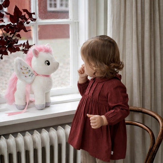 Fenoria Dreamy Pegasus Plush Toy – Soft Stuffed Pegasus for Babies & Toddlers